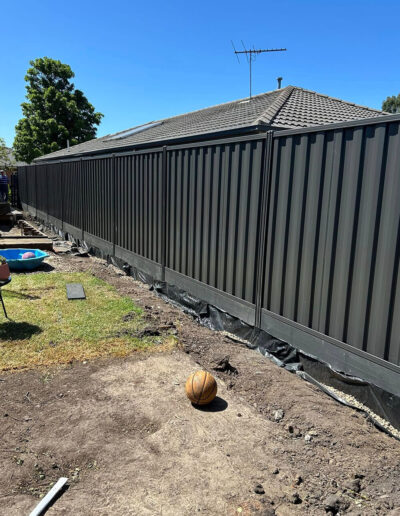 Landscaping preparation and excavation in Mernda