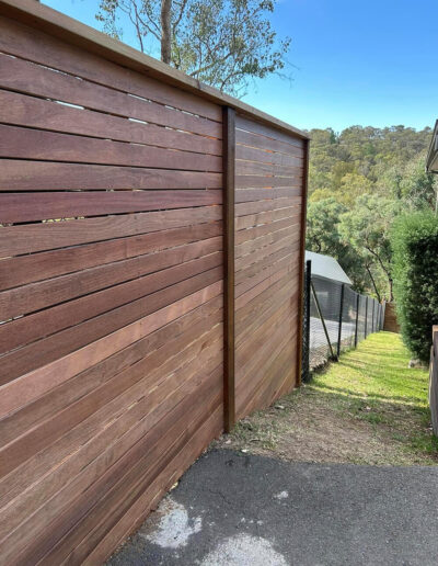Backyard landscaping transformation in Eltham