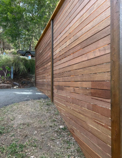 Residential retaining wall project in South Morang