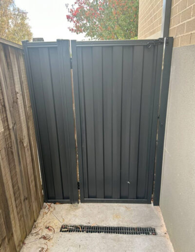 Modern backyard renovation in Eltham